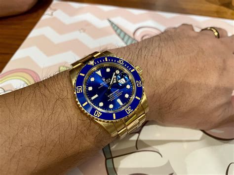 rolex submariner all gold vr